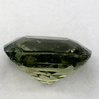 3.58 Carat Cushion Natural Green Sapphire