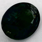 1.81 Carat Oval Natural Green Sapphire