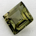 1.49 Carat Princess Natural Green Sapphire