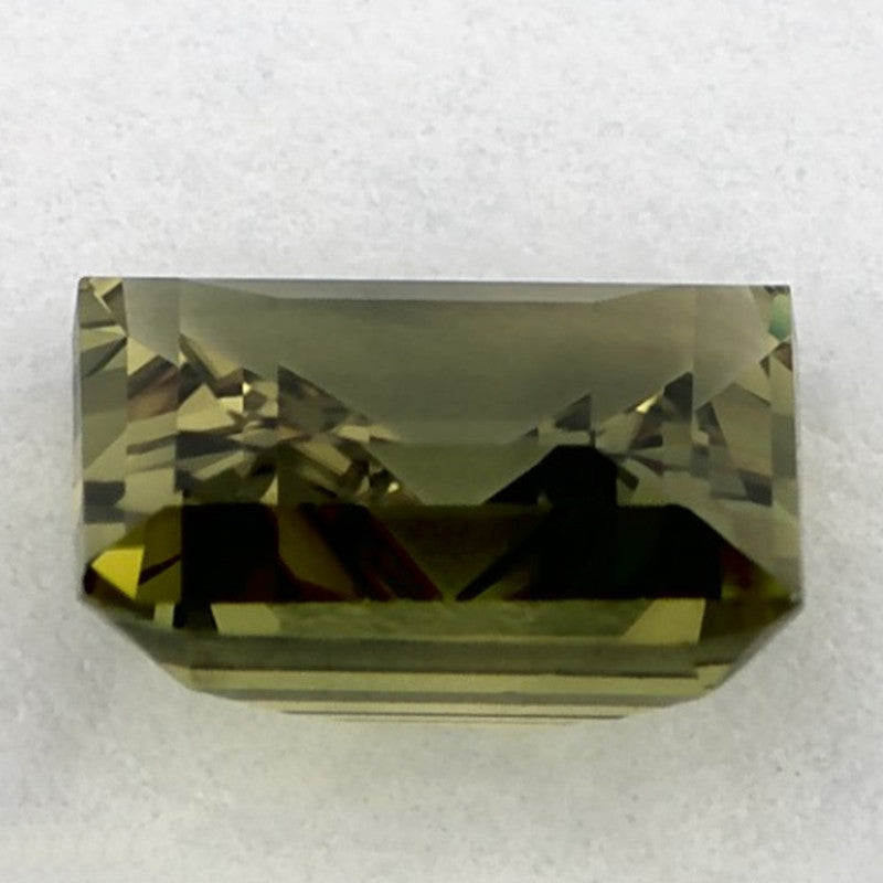 1.49 Carat Princess Natural Green Sapphire