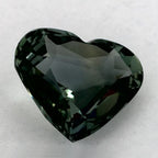 1.04 Carat Heart Natural Green Sapphire