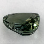 1.04 Carat Heart Natural Green Sapphire