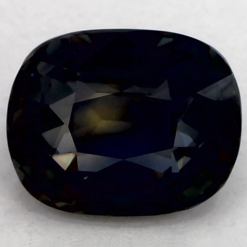 1.71 Carat Cushion Natural Green Sapphire