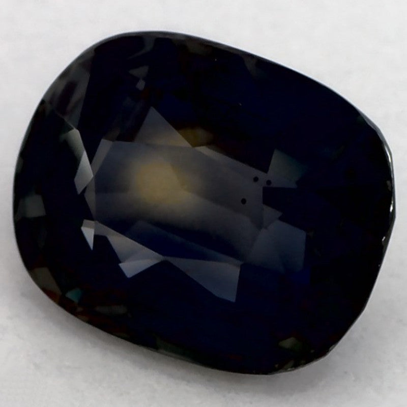 1.71 Carat Cushion Natural Green Sapphire