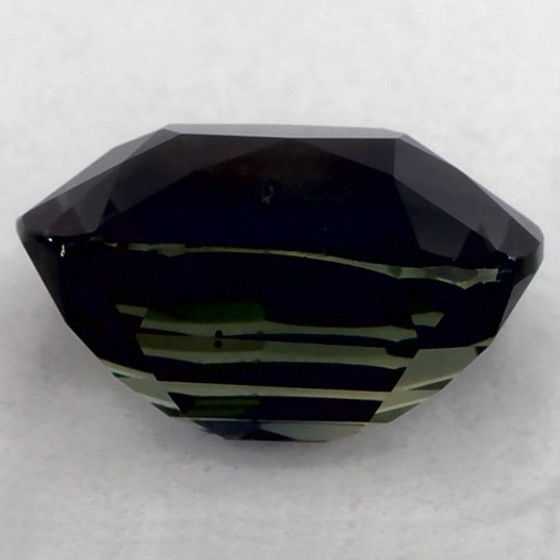 1.71 Carat Cushion Natural Green Sapphire