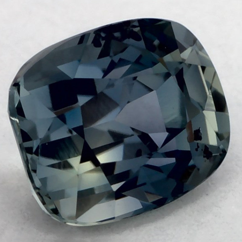 1.03 Carat Cushion Natural Green Sapphire