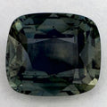 1.43 Carat Cushion Natural Green Sapphire