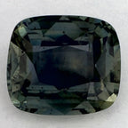 1.43 Carat Cushion Natural Green Sapphire