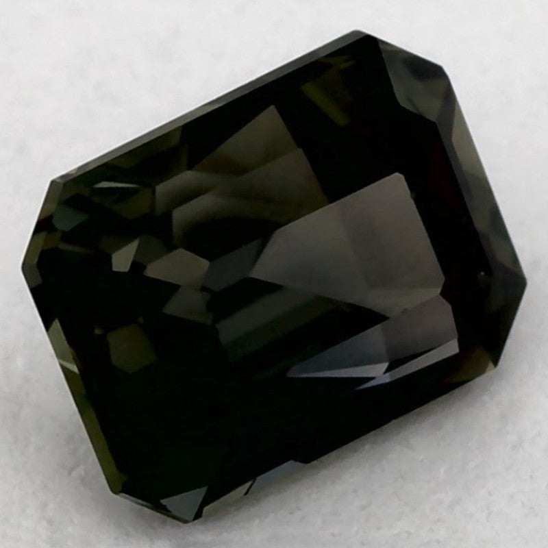 1.09 Carat Emerald Natural Green Sapphire