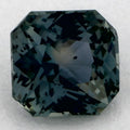 1.10 Carat Radiant Natural Green Sapphire