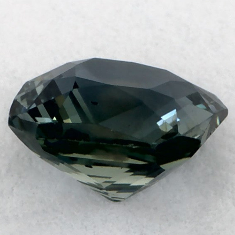 1.10 Carat Radiant Natural Green Sapphire