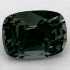 1.00 Carat Cushion Natural Green Sapphire