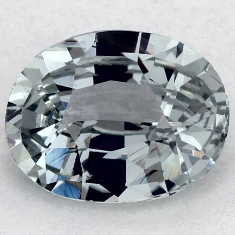 0.94 Carat Oval Natural Green Sapphire