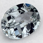 0.94 Carat Oval Natural Green Sapphire
