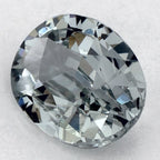 0.94 Carat Oval Natural Green Sapphire