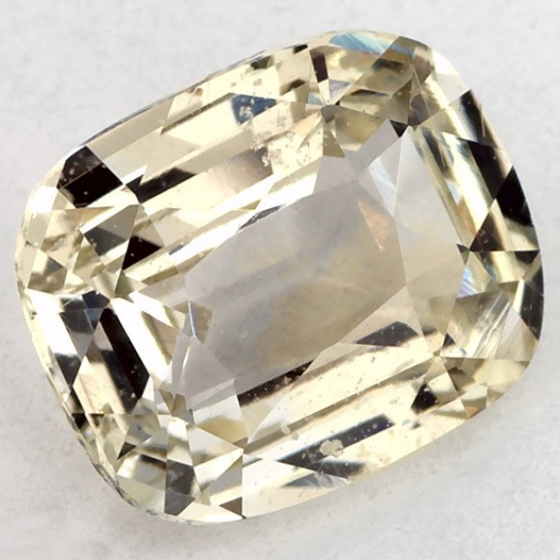 1.51 Carat Cushion Natural Green Sapphire