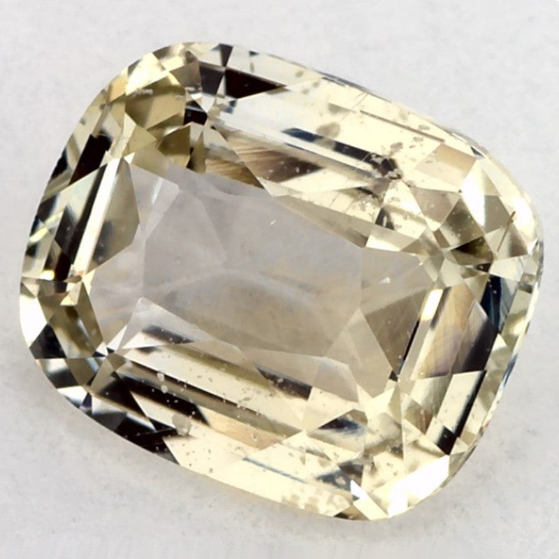 1.51 Carat Cushion Natural Green Sapphire