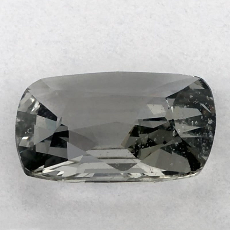 1.37 Carat Cushion Natural Green Sapphire