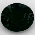 1.00 Carat Oval Natural Green Sapphire