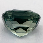 2.49 Carat Cushion Natural Green Sapphire