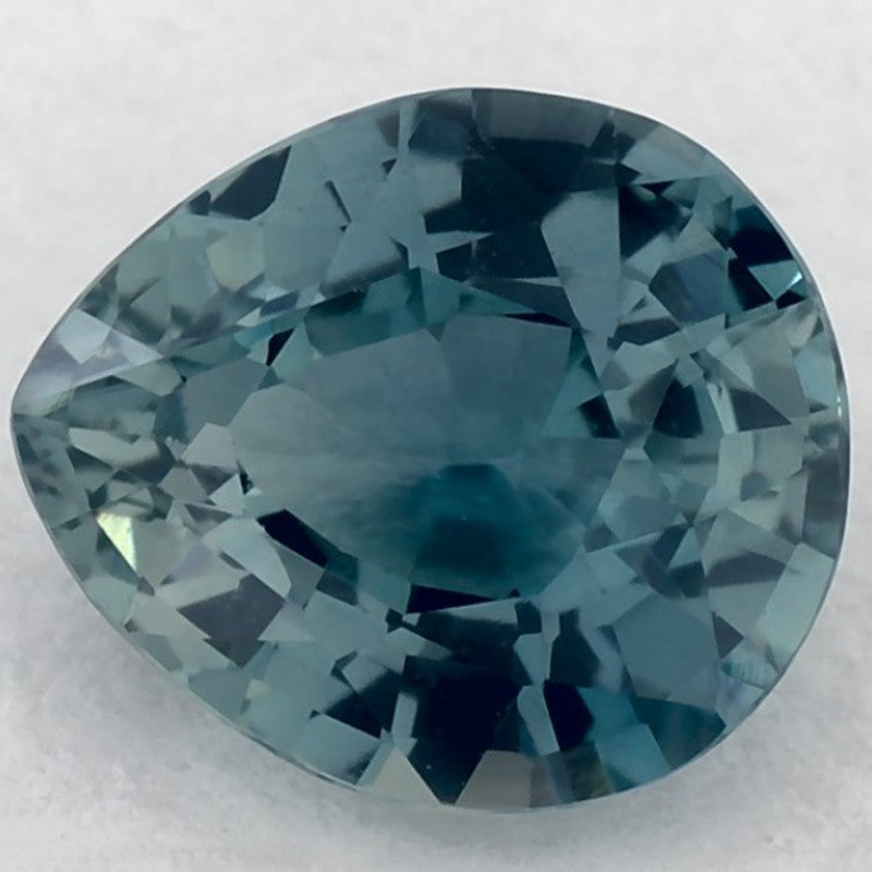 1.13 Carat Pear Natural Blue Sapphire