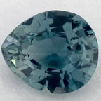 1.13 Carat Pear Natural Blue Sapphire
