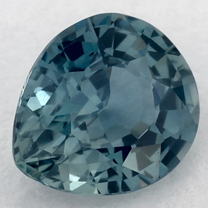 1.13 Carat Pear Natural Blue Sapphire