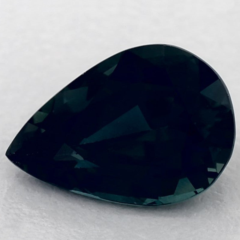 2.14 Carat Pear Natural Blue Sapphire