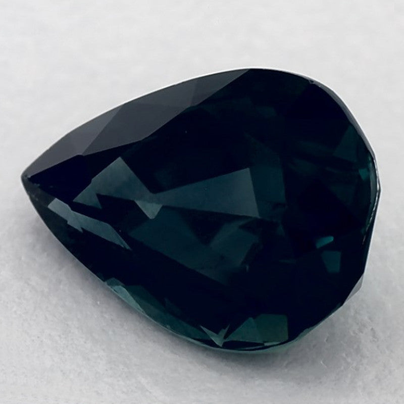 2.14 Carat Pear Natural Blue Sapphire