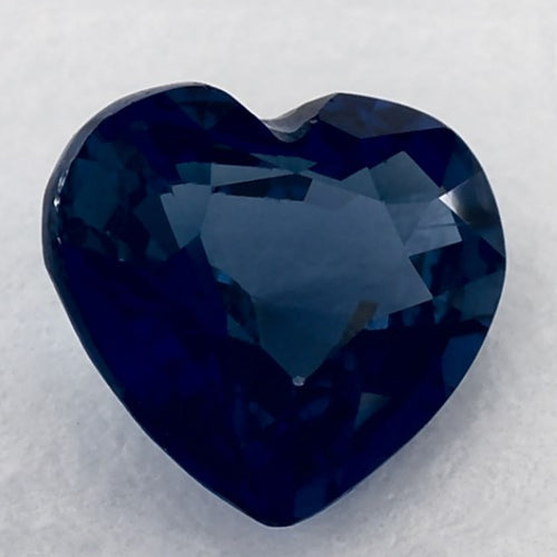 1.06 Carat Heart Natural Blue Sapphire