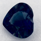 1.06 Carat Heart Natural Blue Sapphire