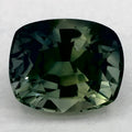 2.40 Carat Cushion Natural Green Sapphire
