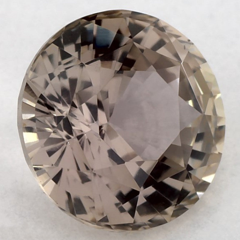2.43 Carat Round Natural Green Sapphire