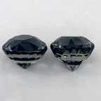 2.06 Carat Round Natural Green Sapphire