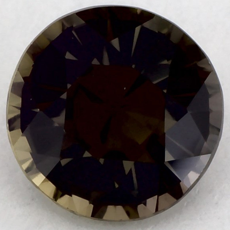 1.27 Carat Round Natural Green Sapphire
