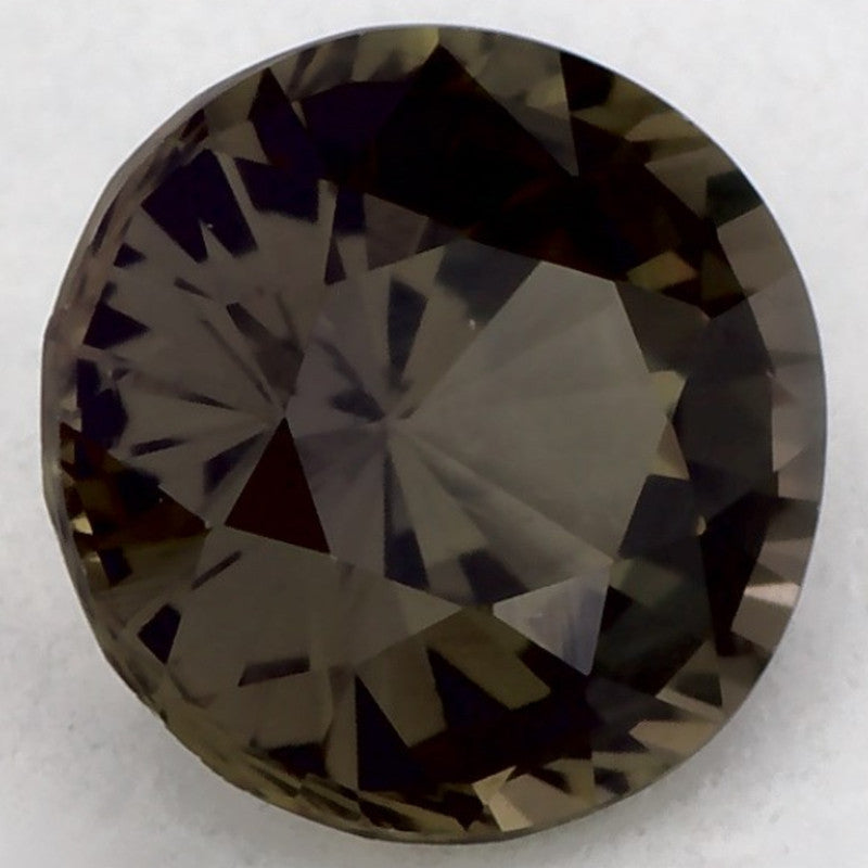 1.27 Carat Round Natural Green Sapphire