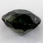 1.36 Carat Round Natural Green Sapphire