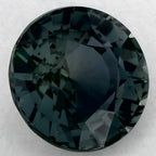 1.49 Carat Round Natural Green Sapphire