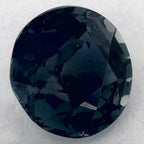 1.56 Carat Round Natural Green Sapphire