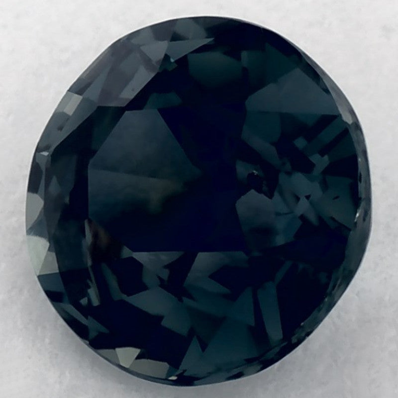 1.56 Carat Round Natural Green Sapphire