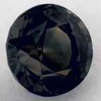 3.09 Carat Round Natural Green Sapphire