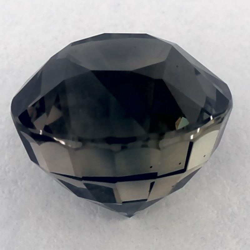 3.09 Carat Round Natural Green Sapphire