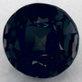 1.53 Carat Round Natural Green Sapphire