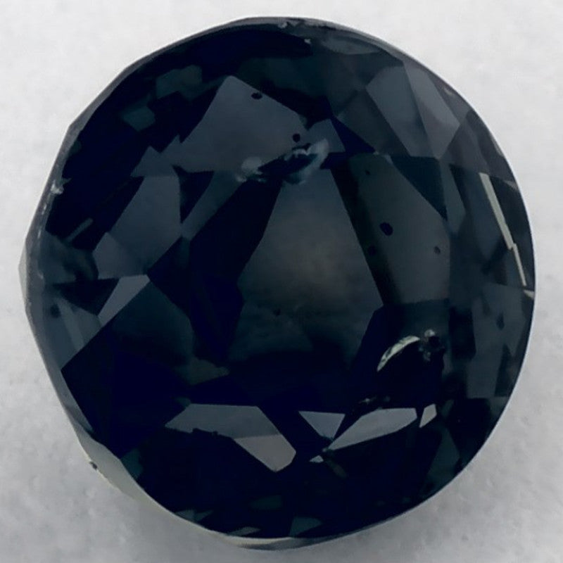 1.53 Carat Round Natural Green Sapphire