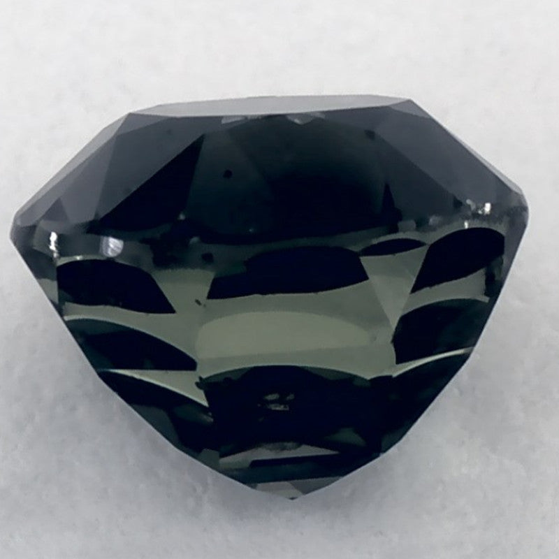 1.53 Carat Round Natural Green Sapphire
