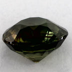 2.04 Carat Round Natural Green Sapphire