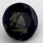 1.47 Carat Round Natural Green Sapphire