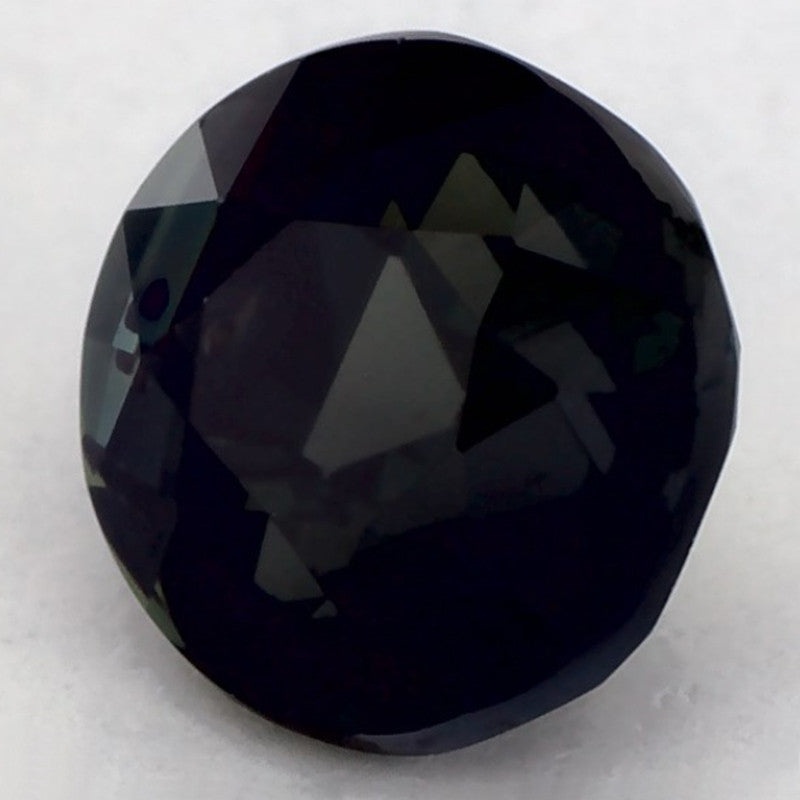 1.47 Carat Round Natural Green Sapphire