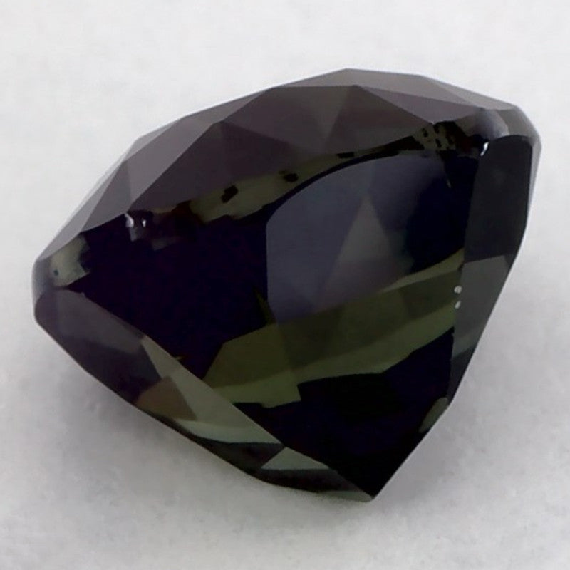 1.47 Carat Round Natural Green Sapphire