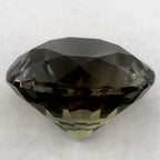 1.57 Carat Round Natural Green Sapphire